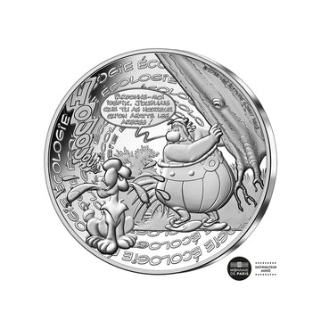 ecologie monnaie de 10 euro asterix idefix argent 2022