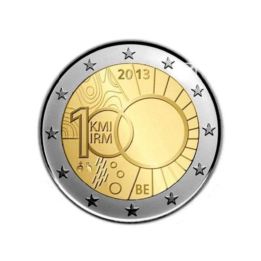 Belgique 2013 - 2 Euro Commémorative - Institut Royal Météorologique