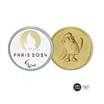 La Mascotte - Lot of 2 emblem and mascot medallions - 2022