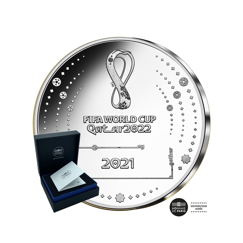 coupe du monde fifa qatar 2022 10 euro argent be 2021