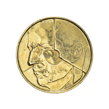 5 francs Baudouin ier Belgique 1986-1993