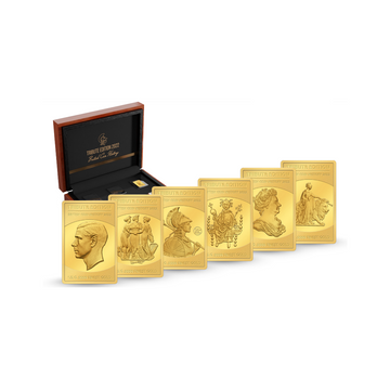 Tribute edition - British pieces stories - 6x10 dollars gold - BU 2022