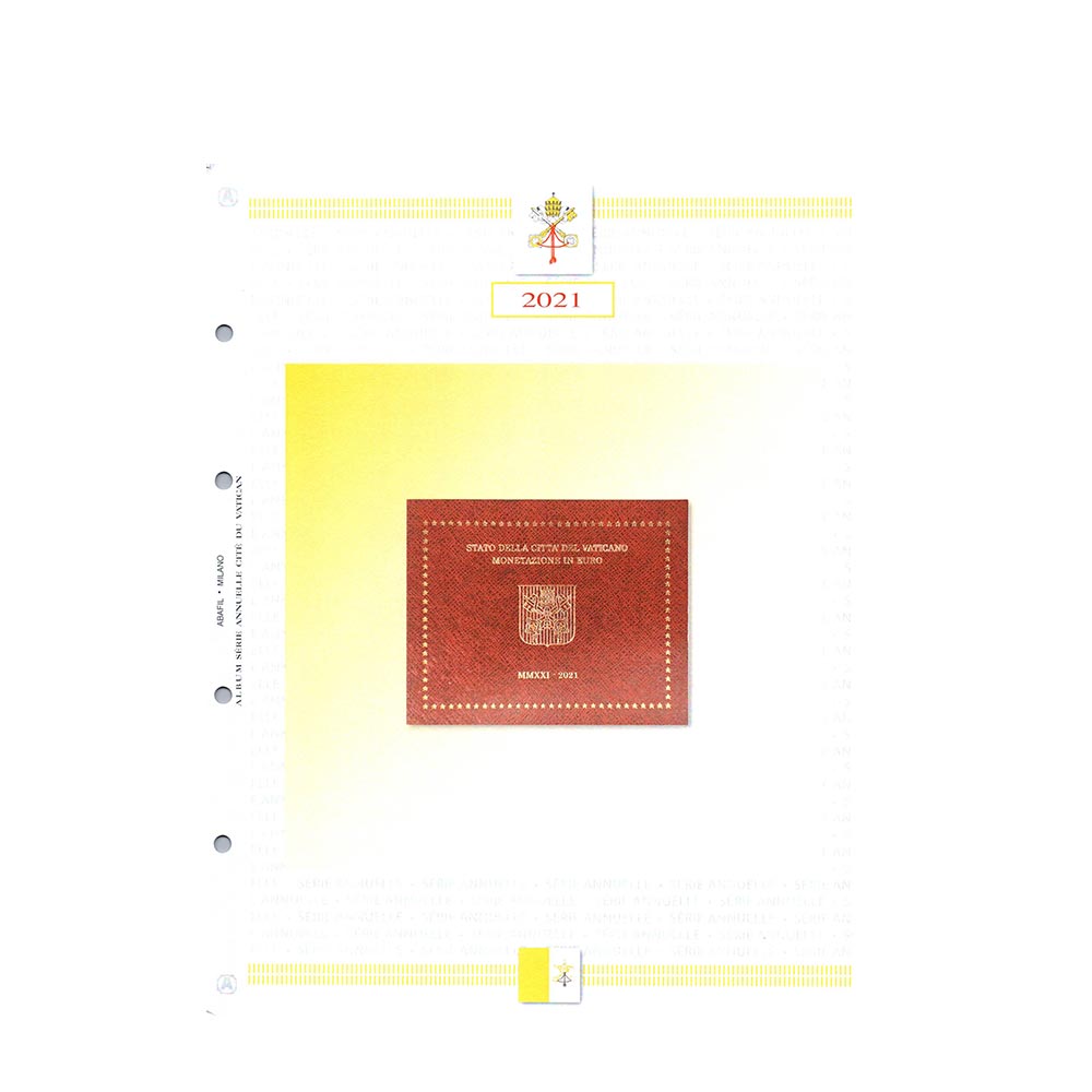 Feuilles album 2013 à 2022 -  Série annuelle - Vatican