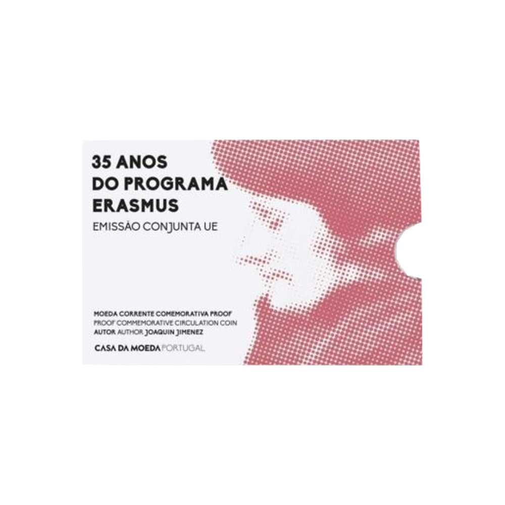 Portogallo - 2 Euro Commemorative BE - 35 anni del programma Erasmus - 2022