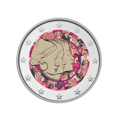 Malte 2022 - 2 Euro Commémorative - Sécurité des Nations Unies (ONU) - Colorisée #3