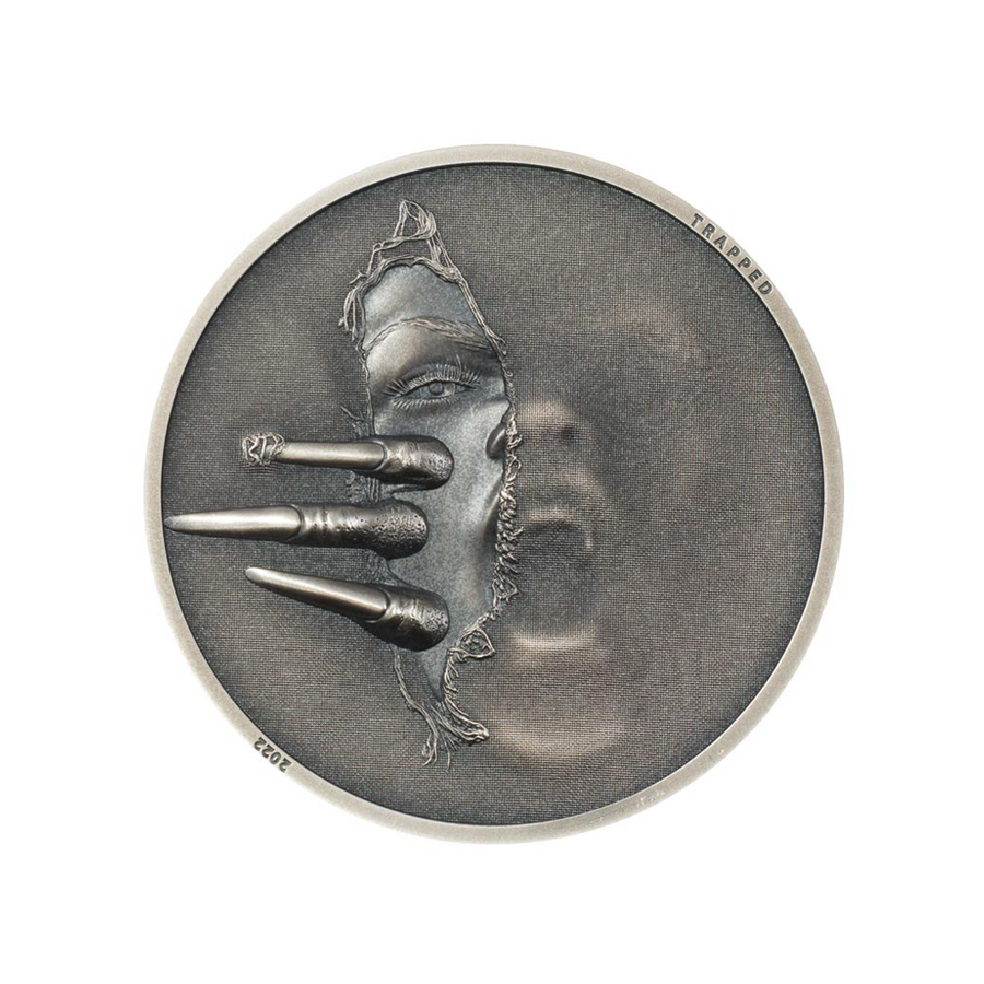 Trapped - Untrapped - 5 Dollar - 1Oz Argent 2022