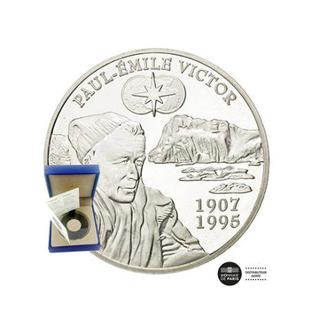 Paul-Emile Victor - Monnaie de 1,5€ Argent - BE 2007