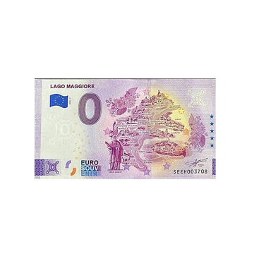 Billet souvenir de zéro euro - Lago Maggiore - Italie - 2022