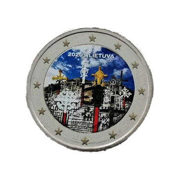 Litouwen 2020 - 2 euro herdenking - The Cross Hill - gekleurd 2