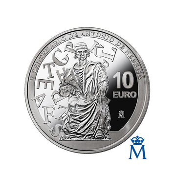 Antonio de Nebrija - Monnaie de 10 Euro Argent - BE 2022