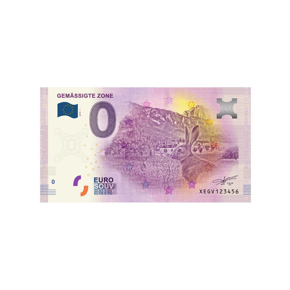 Billet souvenir de zéro euro - Gemässigte Zone - Allemagne - 2019