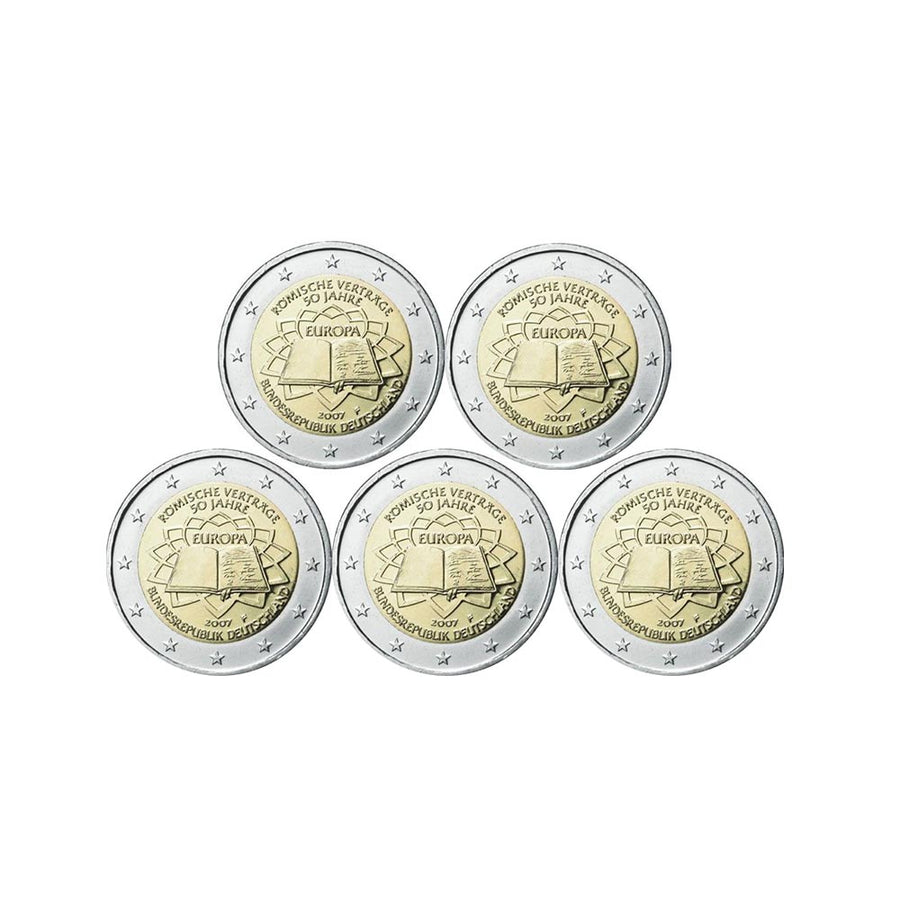 Workshop del lotto 5 - Germania 2007 - 2 Euro Commemorative - Trattato di Roma