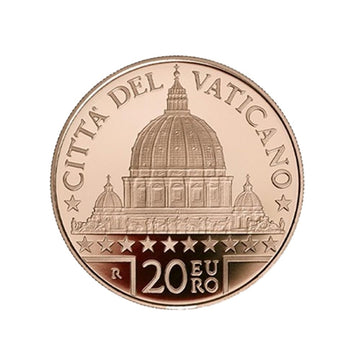 Vatican - currency of 20 Euro - BE 2022