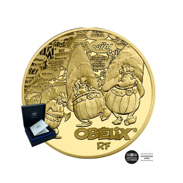 Asterix, 60 Jahre Asterix - Währung von 50 € Gold - sein 2019