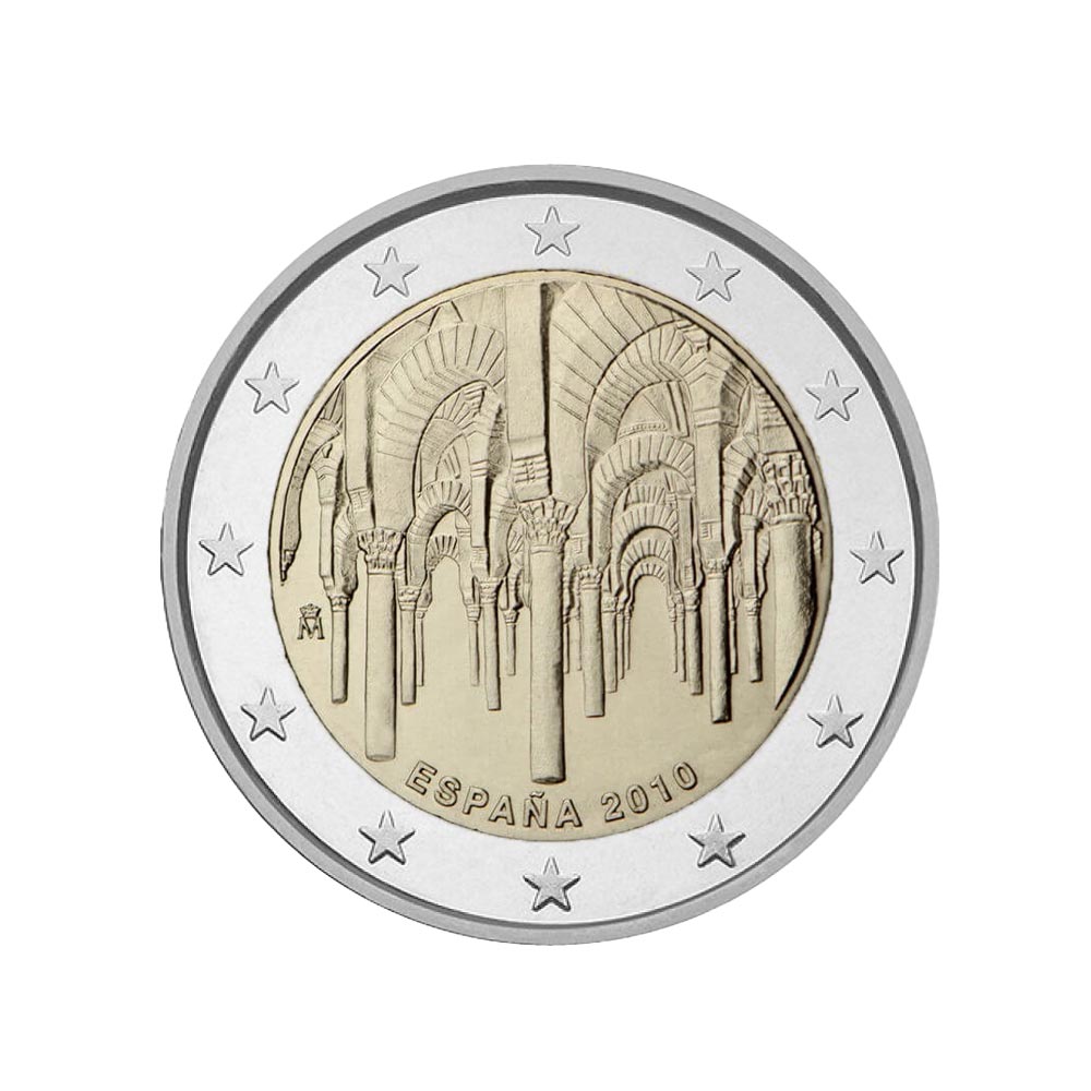 espagne 2010 2 euro centre historique cordoue