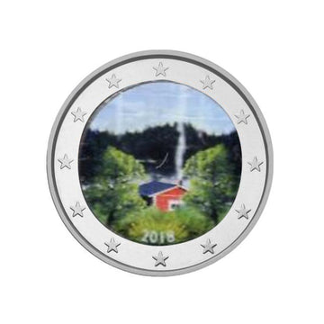 Finland 2018 - 2 Euro commemorative - Finnish source - Colorized