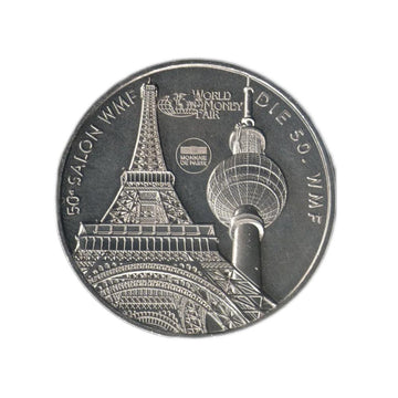 50è Anniversaire World Money Fair - Mini-médaille 2023