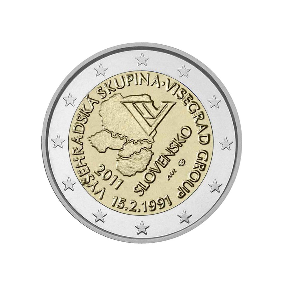 slovaquie 2011 videgrad 2 euro