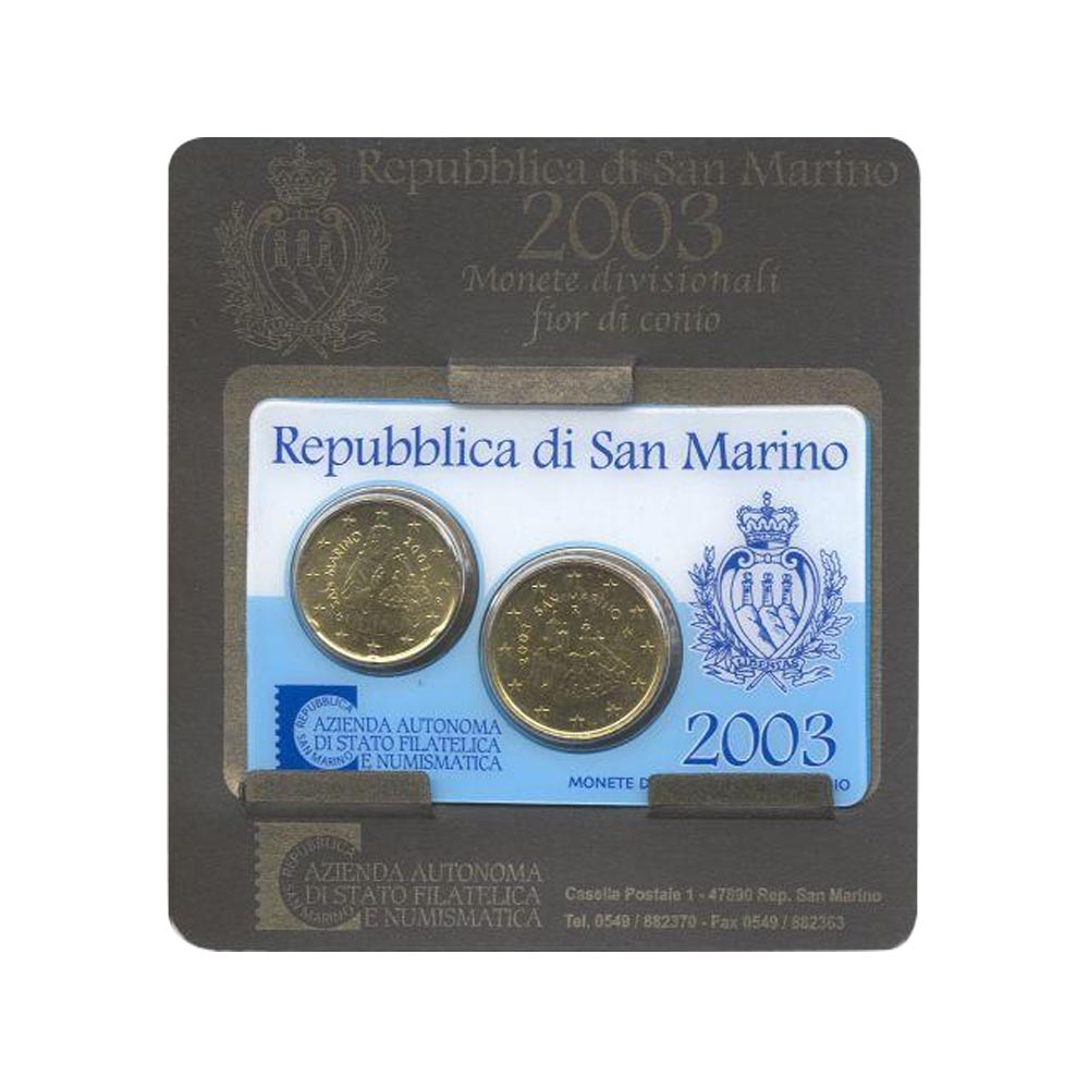 Miniset Saint-Marin 2003 - BU