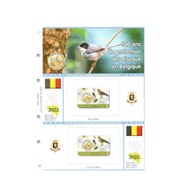 Leaves Album 2015-2022 - 2 Euro Commemorative Coincard - Belgio