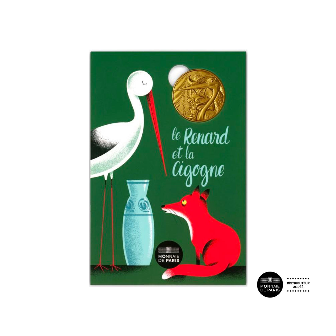 Renard and stork maplet - Jean de la Fontaine - 2021