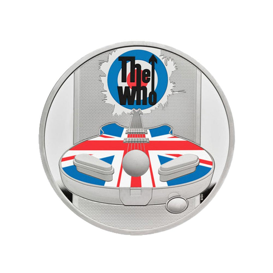 The Who - Mint di 2 libbre 1 oz Silver BE - Regno Unito 2021