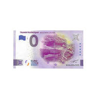 Billet souvenir de zéro euro - Transfagarasan - Roumanie - 2022