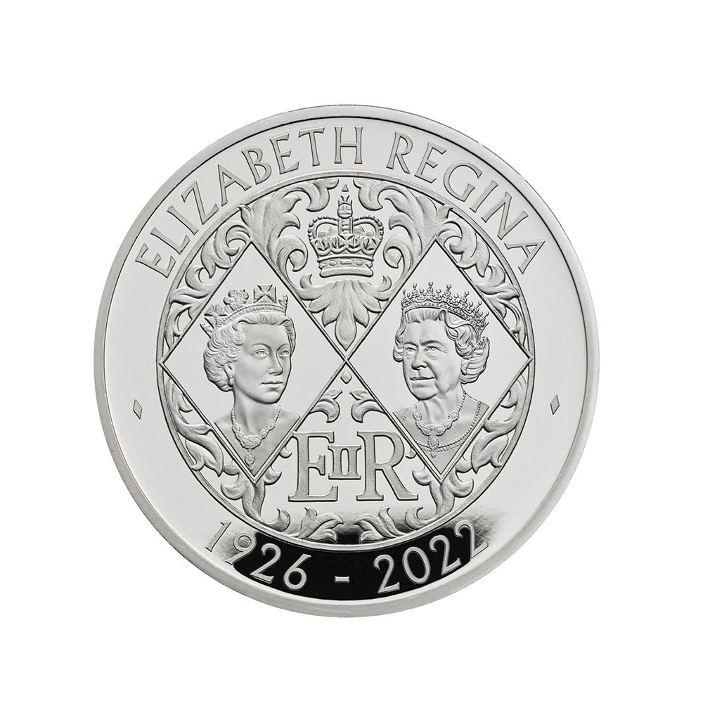 Pièce Commémorative Reine Elizabeth II – Souvenir Jubilé De Platine 1952-2022 En Fer