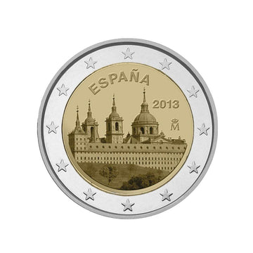 espagne 2013 2 euro escurial