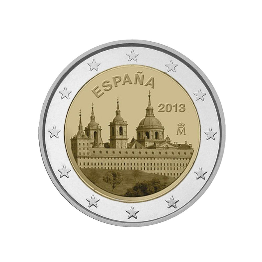 espagne 2013 2 euro escurial