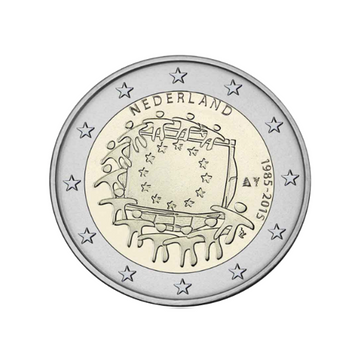 Netherlands 2015 - 2 euro commemorative - 30th anniversary of the European flag