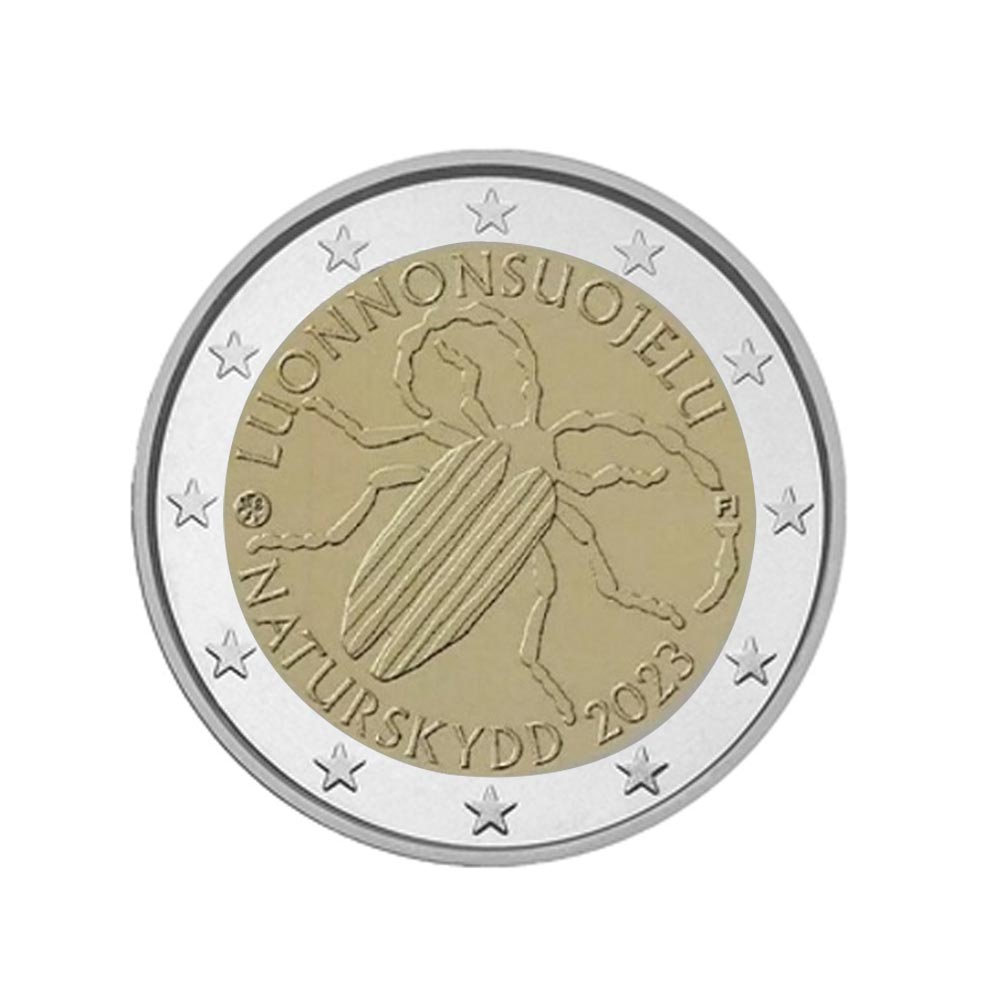 Finland 2023 - 2 euro commemorative - First Finnish law on nature protection - BE