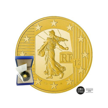 La Semeuse - Monnaie de 5€ Or - BE 2012
