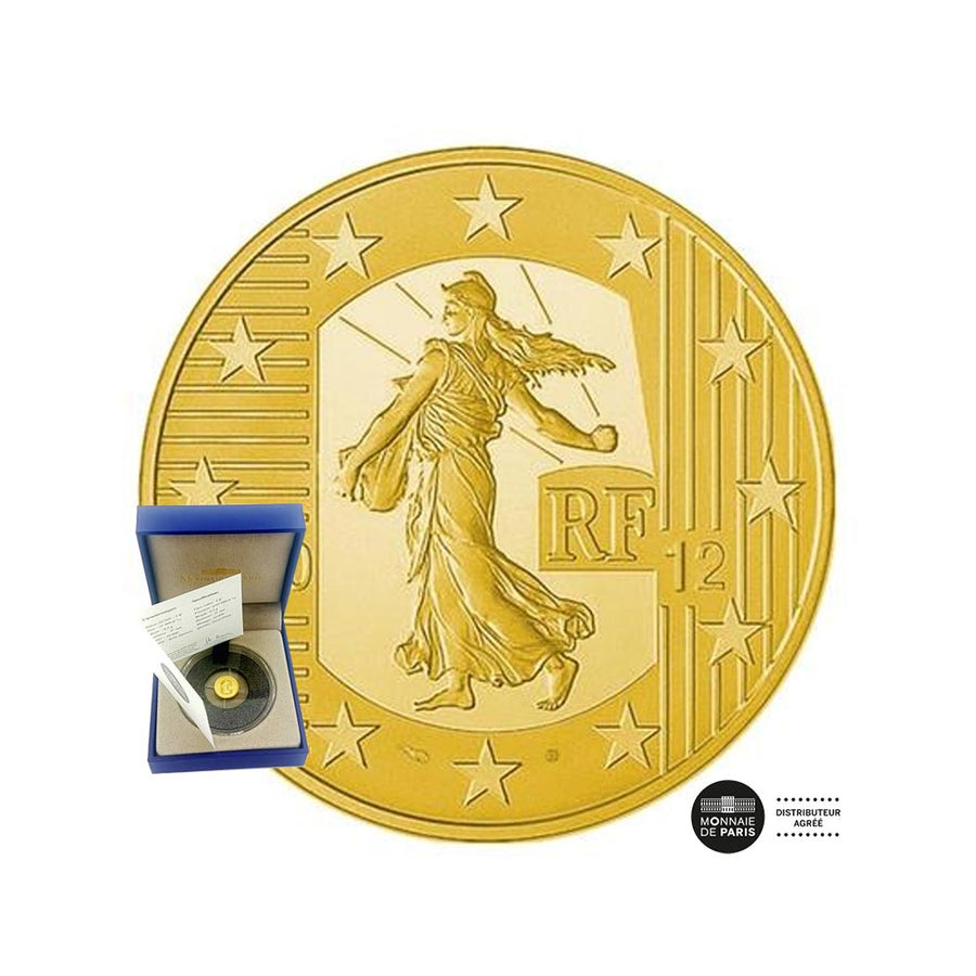 The sowing - currency of € 5 gold - BE 2012