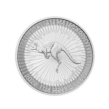 Kangaroo - Valuta van 1 oz zilver - Australië 2022 - BU