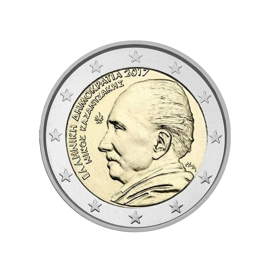 grece 2017 2 euro nikos