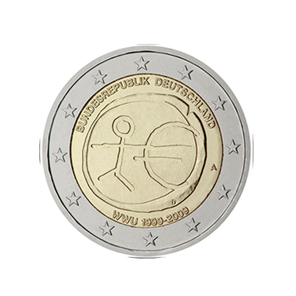 Allemagne 2009 - 2 Euro Commémorative - 10 ans EMU