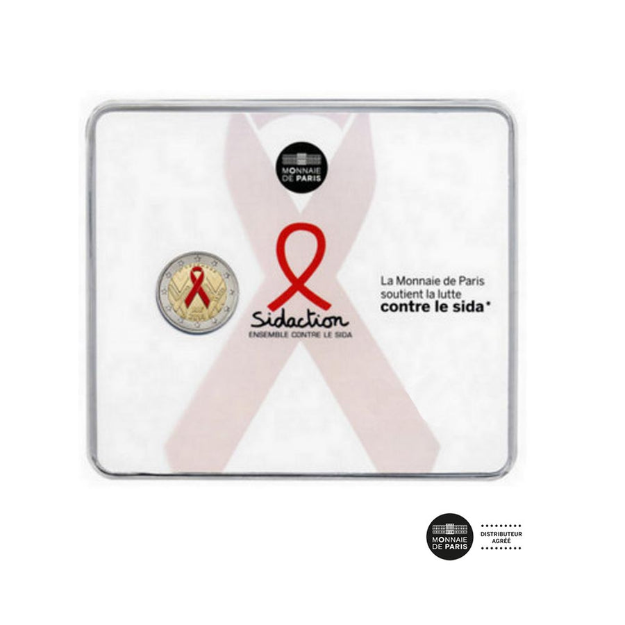 World Aids Day - Valuta di € 2 Commemorative - BU 2014