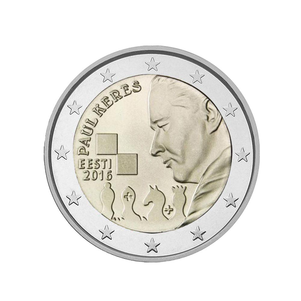 Estonia 2016 - 2 Euro Commemorative - Paul Keres