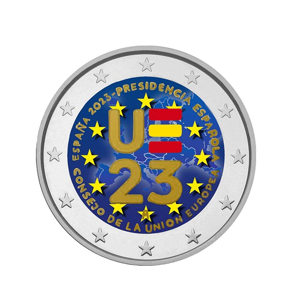 Spain 2023 - 2 euro commemorative - Spanish presidency of the Council of the European Union