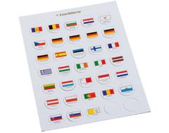 JETON DE DRAPEAUX APPROPRIÉS POUR 2 EURO CAPSULES 26 - pieces-et-monnaies.com