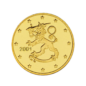 Roll of 40 pieces of 50 cents - Finland Rahapaja - 2001