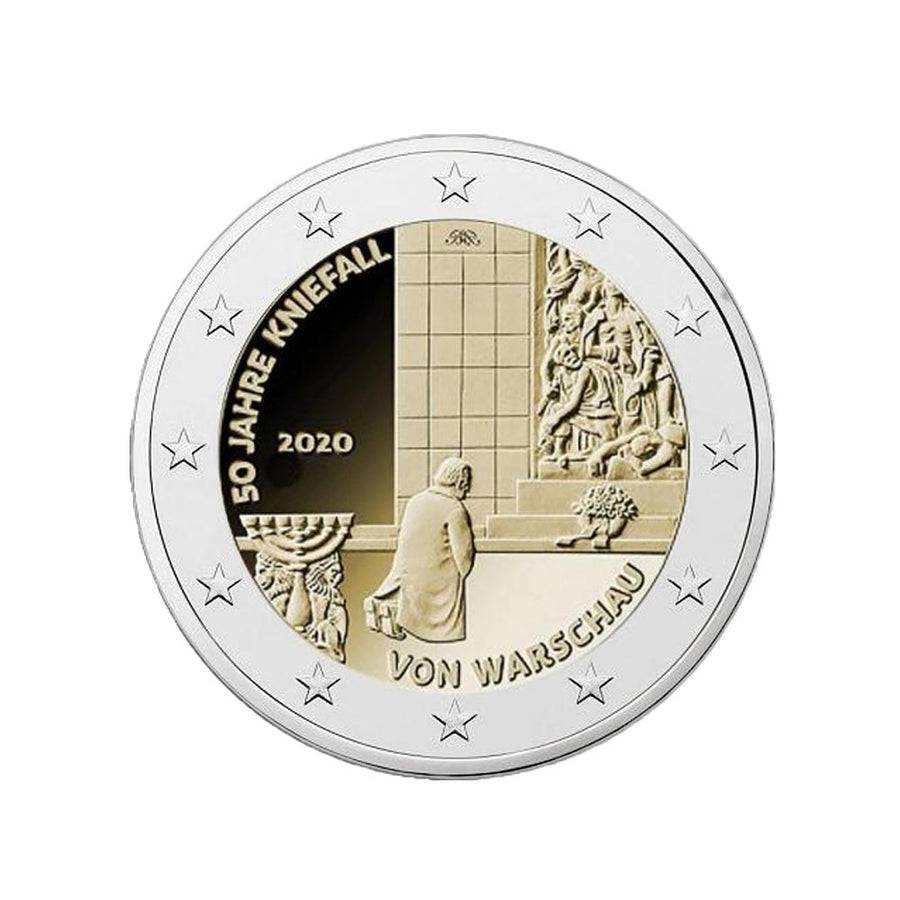 Germania 2020 - 2 Euro Commemorative - Genire di Varsavia