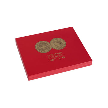 Münzset für 28 Vreneli Goldmünzen (20 CHF) in Kapseln