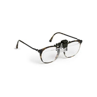 Clip glasses with 2x magnification