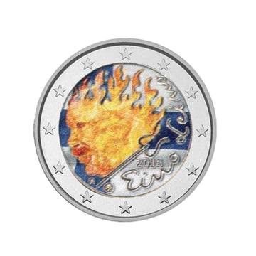 Finlandia 2016 - 2 Euro Commemorative - G.H. Von Wright - Colorized