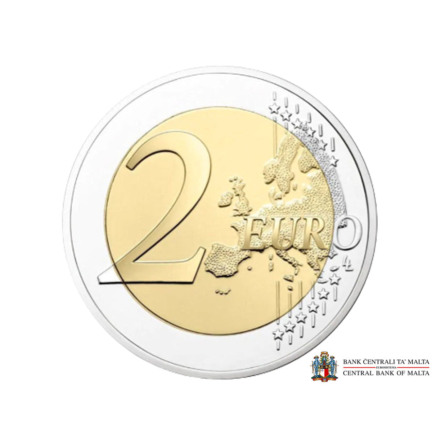 Malte 2016 - 2 Euro Commémorative - Solidarité par l'amour