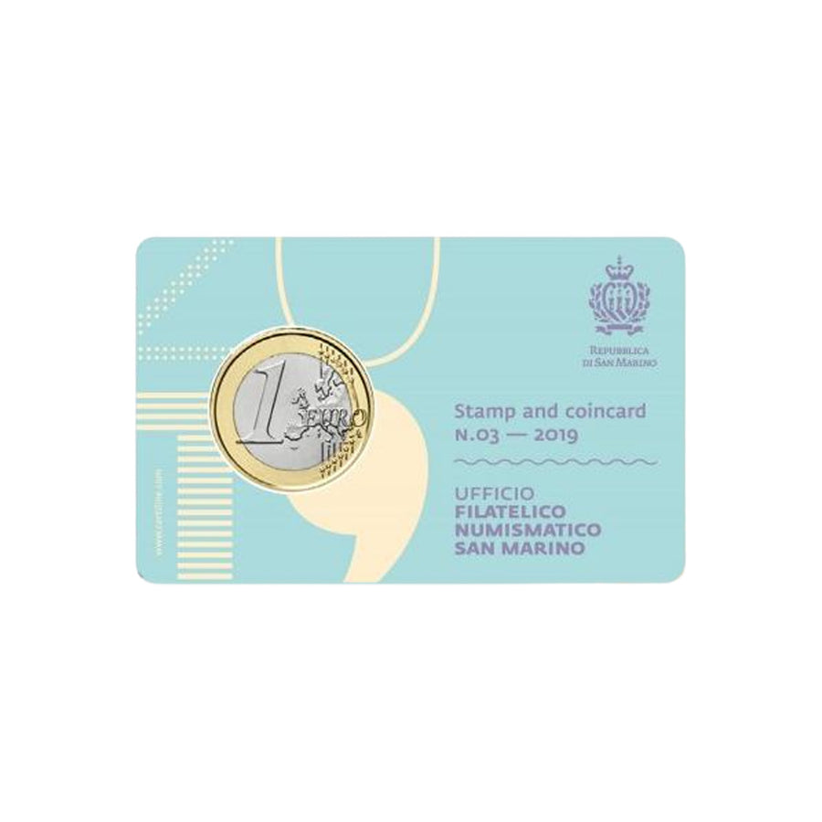 coincard  1 euro 2019