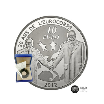 Europa - moeda de € 10 dinheiro - seja 2012