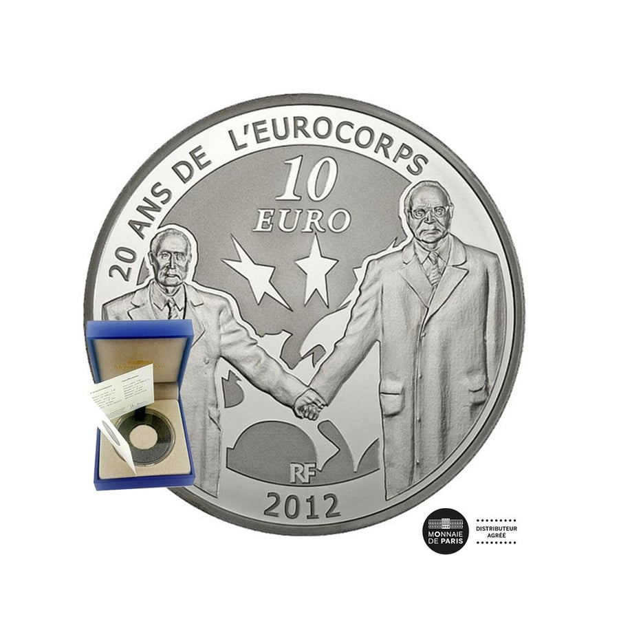 Europa - Währung von 10 € Geld - sein 2012